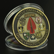 U.S. Army Special Operations Command Sine Pari Military Veteran Challeng... - £7.72 GBP