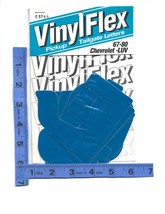 Chevrolet Luv Truck 76-80 Dark Blue Vinyl Tailgate Letters Decals N.O.S - $14.95