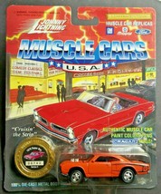 1996 Johnny Lightning Muscle Cars USA 1970 Dodge Superbee Orange Series 6 HW6 - £9.43 GBP