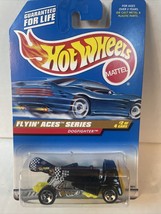 1997 Hot Wheels Flyin Aces Series Dogfighter 2 of 4 #738 Yellow Black - £11.15 GBP
