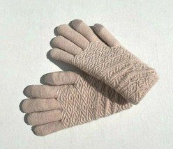 Women Girl Winter Warm Snow Glove Knit Tech Touch Cozy lining Thick Soft... - $10.39