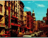 Chinatown Street View New York NY NYC UNP Unused Chrome Postcard I2 - $6.88