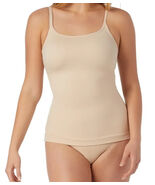 Maidenform Long Tank Dressing Fat Free Adjustable Straps Smoothing Size XL - $27.59 CAD