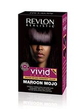 Revlon Realistic Vivid Permanent Color Hair Dye Maroon Mojo 110ml - $5.71