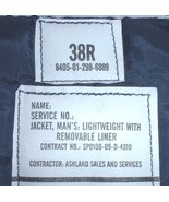USAF US Air Force service windbreaker LINER, size 38 Regular; Ashland 2005 - $20.34 CAD
