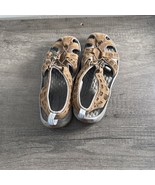 Privo By Clark Womens Tan Sandals Sz 6 W Brown Comfort Outdoors Walk Hike - $20.33 CAD