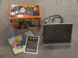 Vintage Lite Brite With Pegs Milton Bradley Light Bright Electric Toy 19... - $69.99