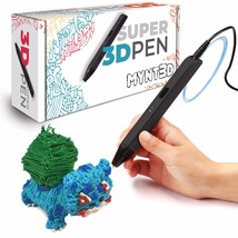 MYNT3D Super 3D Pen, 1.75mm ABS and PLA Compatible 3D Printing Pen - £40.88 GBP