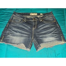 BKE Jeans Shorts Women&#39;s 34 Blue Denim Culture 5-Pockets Outdoor Casual ... - $28.70