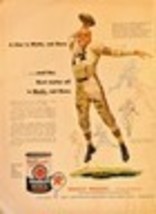 Texaco Havoline Motor Oil Football Star Otto Graham-1954 Vintage Print Ad - $9.74