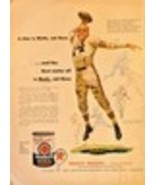 Texaco Havoline Motor Oil Football Star Otto Graham-1954 Vintage Print Ad - $9.74