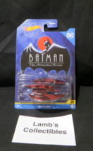 Batman The Animated Series Batplane #5/5 DC Comics Hot Wheels Mattel die... - $19.38