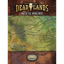 Deadlands Map of the Weird West RPG - £12.82 GBP