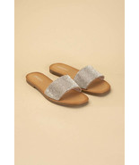 JUSTICE-S Rhinestone Slides - $25.75