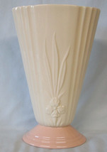 Lenox Floral Pink Vase 10&quot; Tall 1953 to 1988 - £47.47 GBP