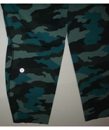 New NWT Lululemon Base Pace Leggings 14 HR 25 Womens Camo Tidewater Teal... - £101.29 GBP