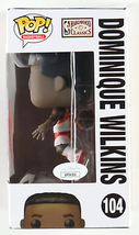 Dominique Wilkins Signed Hawks #104 Funko Pop! Vinyl Figure (JSA) - $195.02