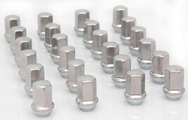 Set 24 Lug Nuts 2015-2023 GMC Canyon Polished Stainless 14x1.5 Lugs - £41.23 GBP