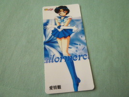 Sailor moon bookmark card sailormoon  anime mercury - $7.00
