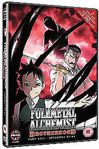 Fullmetal Alchemist Brotherhood: Part 5 DVD (2011) Yasuhiro Irie Cert 15 2 Pre-O - £14.03 GBP