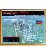 2003 SADDLEBACK Resort Ski Trail Map MAINE - £6.68 GBP