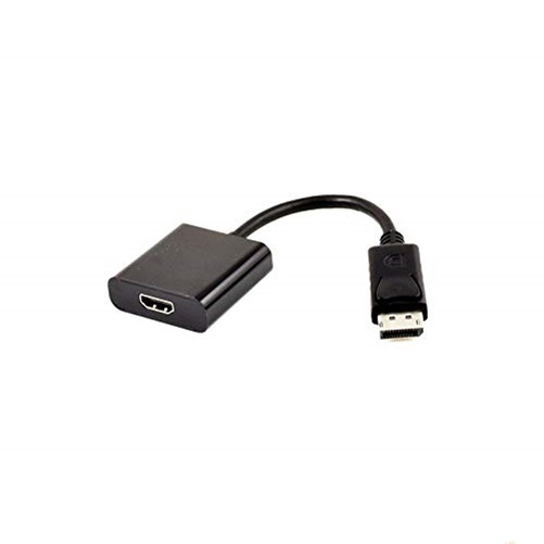 Weltron 91-729 DISPLAY PORT MALE TO HDMI FEMALE  			