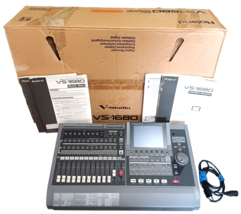 ROLAND VS-1680 Digital Workstation w Power Cord Manuals Orig Box TESTED - £206.87 GBP