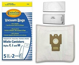 EnviroCare Replacement Anti-Allergen Vacuum Bags Made to fit Miele F,J,M... - £11.55 GBP