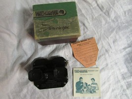 Vintage Sawyer View master Stereoscope w/ Original box instructions pack... - £23.53 GBP