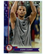 STEPH CURRY 2024 Topps Chrome US Olympic Base Refractors - $0.99