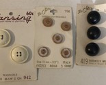 Le Chic And Lansing Buttons Lot Of 3 Cards Packs J1 - $12.86