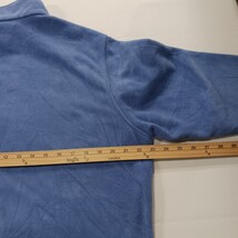Woolrich John Rich And Bros Women's Blue Full Zip Fleece Jacket Pockets Size L image 6