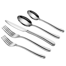 Cangshan Rain II Series 103-Piece Stainless Steel 18/10 Forged Flatware Set - $359.69