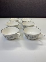 2 Parisienne by Royal Jackson Deauville Teacups 4” Pointed Handle (3 Sets Avail) - £9.01 GBP
