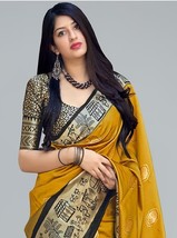 Banarasi Saree/Designer Banarasi Sari for Women/ Woven Design Silk Blend Saree  - £39.96 GBP