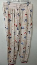 Disney Store Winnie The Pooh Eeyore Rainbow Star Pajama Sleep Lounge Pants Sz XL - $29.99