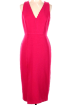 Gabrielle Union NY Co Fuchsia Sleeveless Two Way Back Zip Sheath Dress Size 12 - £29.89 GBP