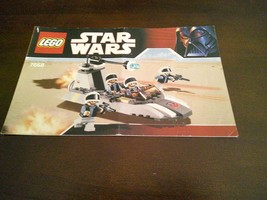Lego 7668 Star Wars Rebel Scout Speeder Instruction Manual Only - $5.93