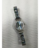 Swatch Watch JUICY DANCE Womens Stainless Steel clear green blue wristwatch - $832.92 MXN
