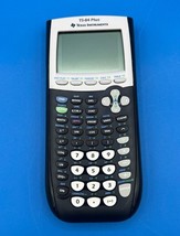 Texas Instruments TI-84 Plus Graphing Calculator Black w/ Cover! - £33.00 GBP