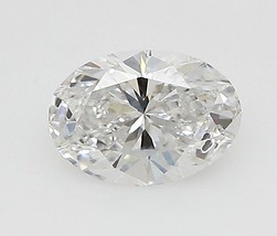 Lab Grown 0.35 Cts OVAL Cut F Color SI1 Clarity IGI Certified CVD Diamond - $112.56