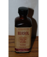 Vintage Riasol Brown Bottle Shield Laboratories Detroit Michigan Adverti... - £19.76 GBP