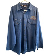 Workwear Workrite Benchmark  Mens 48R Blue Petrelli Electric Co &quot;BILL&quot; o... - $51.95 CAD