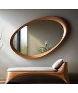 Wooden mirror Live edge decorative mirror, wall mirror, wood frame mirro... - £2,375.05 GBP