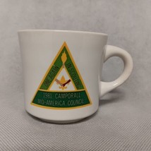 Boy Scouts Camporall 81 Coffee Mug Mid America Council BSA - £13.50 GBP