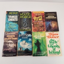 Hans Holzer Horror Paperback Book Lot of 8 1960s 70s Ghosts I&#39;ve Met Born Again - £45.40 GBP