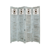 76" X 84" Blue Wood Screen - $2,433.37 CAD