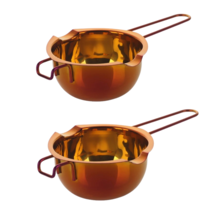 Anygleam Melting Pot 2Pcs Rainbow no.3 Chocolate Melt Cookware Kitchen H... - $63.50
