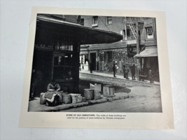 1936 San Francisco old Chinatown street view and the Joss House Gift Shop print - £11.35 GBP