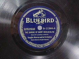 Bluebird B-11344 Vaughan Monroe Shrine Of St CECILIA/FRAIDY Cat 78 10&quot; Record - £7.13 GBP